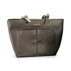 Michael Kors Dark Brown Leather Tote